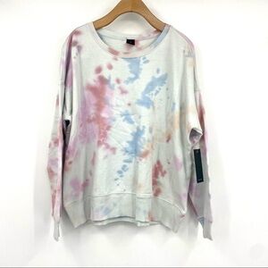 AR-33 tie dye crew neck sweatshirt NWT! S